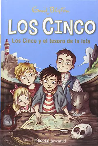 Los cinco y el tesoro de la isla de Enid Blyton