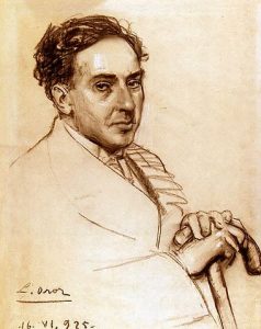 Antonio Machado por Leandro Oroz
